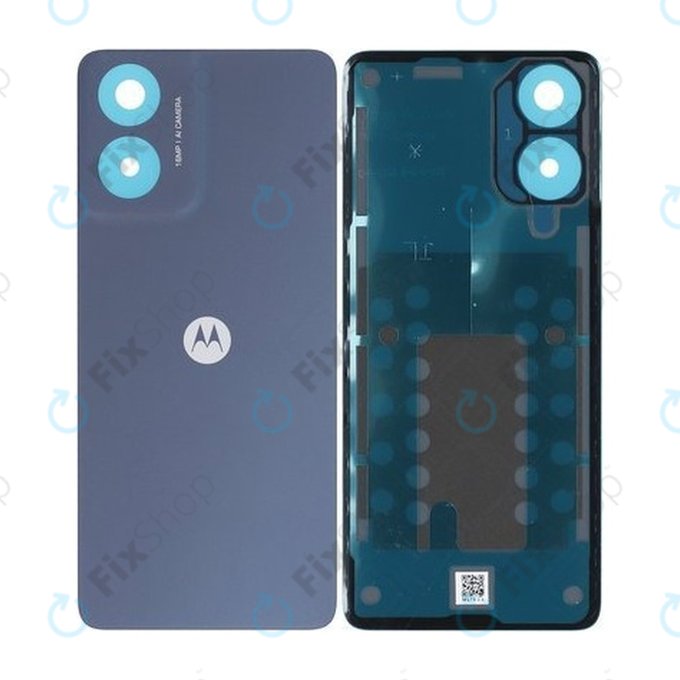 Motorola Moto G04 - Bateriový Kryt (Concord Black) - 5S58C23910 Genuine Service Pack