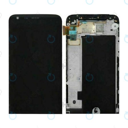 LG G5 H850 - LCD Displej + Dotykové sklo + Rám (Černá)