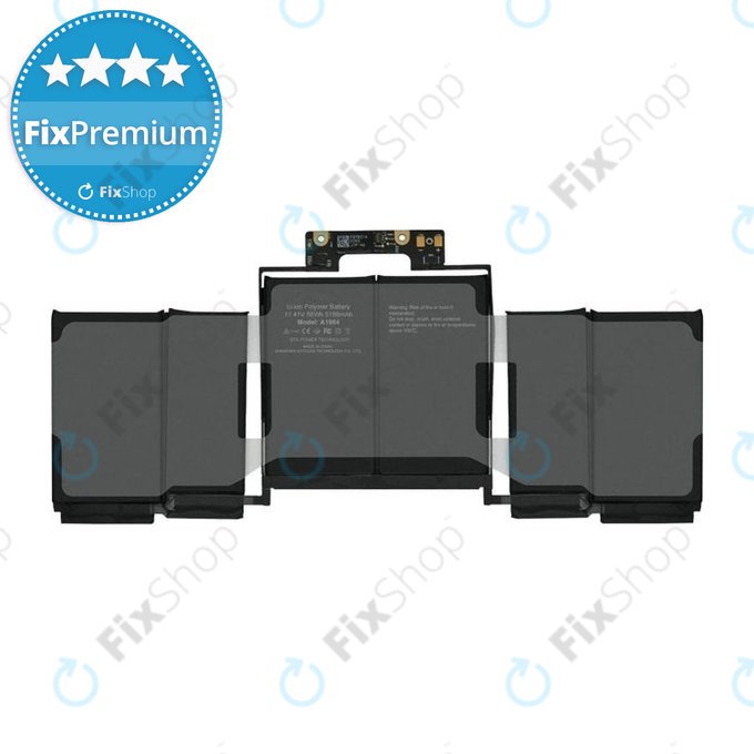 Apple MacBook Pro 13" A1989 (2018 - 2019), A2251 (2020) - Baterie A1964 5100mAh FixPremium
