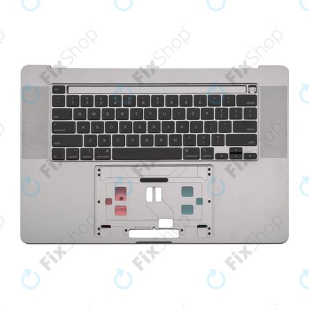 Apple MacBook Pro 16" A2141 (2019) - Horní Rám Klávesnice + Klávesnice US (Space Gray)