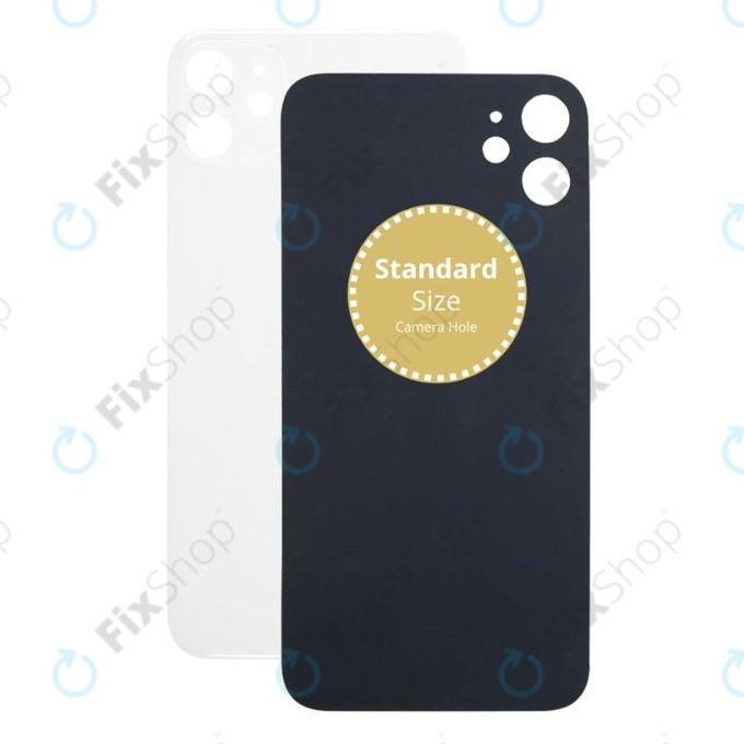 Apple iPhone 11 - Sklo Zadního Housingu (White)