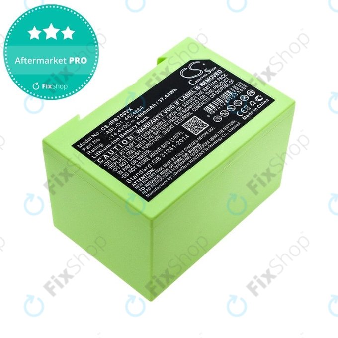 iRobot Roomba e-series, i-series - Baterie ABL-D1, 4624864, ABL-D2 Li-Ion 14.4V 2600mAh HQ