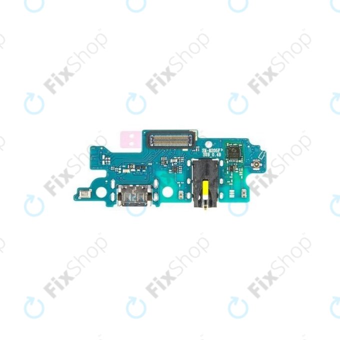 Samsung Galaxy M20 M205F - Nabíjecí Konektor PCB Deska - GH96-12540A Genuine Service Pack